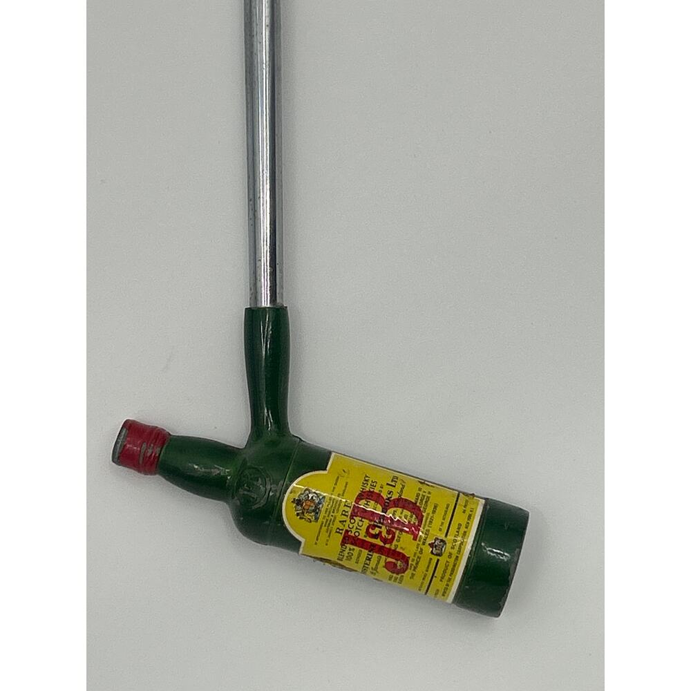 Vintage J&B Scotch Whisky Bottle Shaped Golf Club Driver Novelty Gag Gift